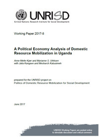 A Political Economy Analysis of Domestic Resource Mobilization in Uganda